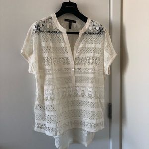 Lace top by BCBG Maxazria